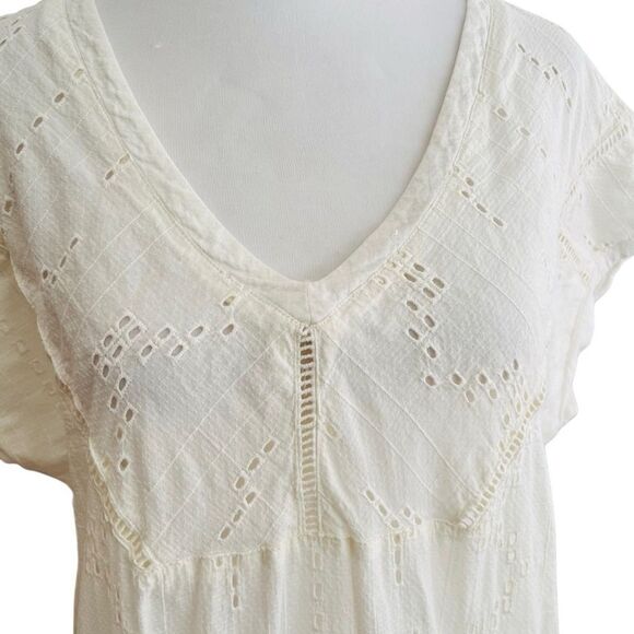 prAna Women's Keelie Top, Soft White, size Small. - Picture 5 of 11